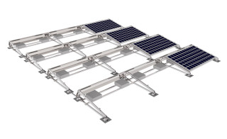 Flat Roof PV Ballasted Mounting System MD-RF06